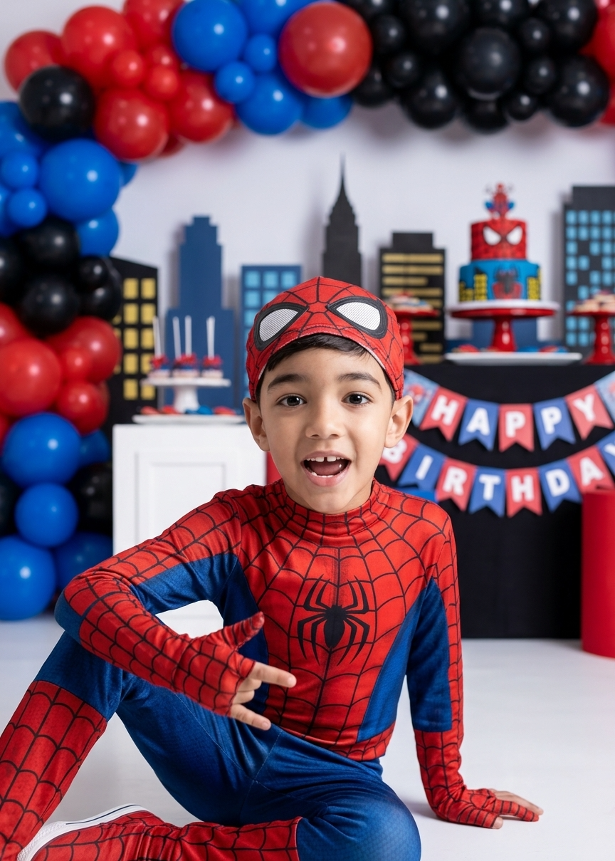 Exemplo Infantil / Aniversário criado com a AXIS
