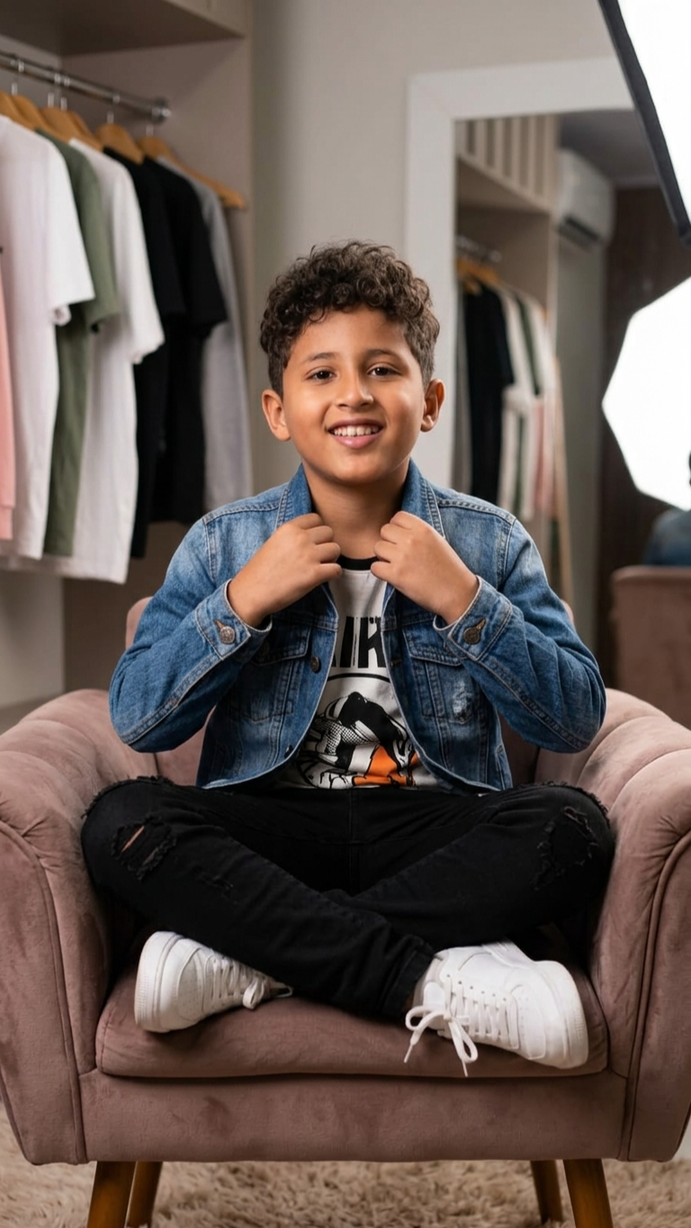 Exemplo Infantil criado com a AXIS