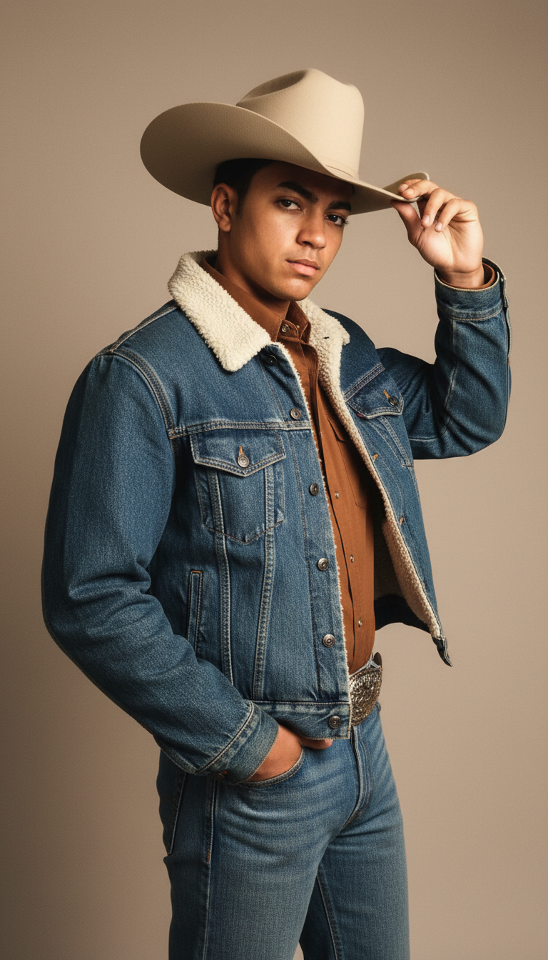 Exemplo Masculino / Editorial criado com a AXIS
